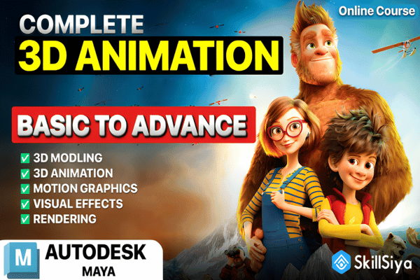 3D Animation Mastery in Maya